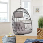 Rattan Egg Swing Chair for Patio - Image 2