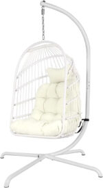 Foldable Egg Chair with Ultra Strong Stand - Image 3