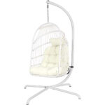 Foldable Egg Chair with Ultra Strong Stand - Image 2