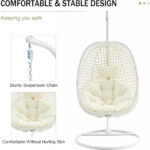 Indoor/Outdoor Egg Chair with Aluminum Frame - Image 7