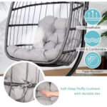 Rattan Egg Swing Chair for Patio - Image 6