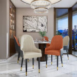PU Leather Armchairs for Kitchen & Dining Room - Image 3