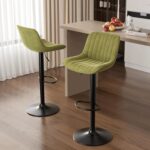 Modern Swivel Bar Stools for Kitchen Island - Image 5