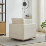 360° Swivel Barrel Chair for Living Room - Image 7