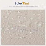 Patio Egg Chair with Stand & UV Resistant Cushions - Image 6