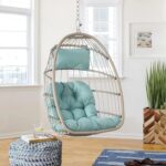 Rattan Egg Swing Chair for Patio