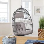 Rattan Egg Swing Chair for Patio - Image 8