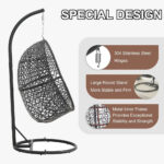 Sturdy Egg Chair for Indoor/Outdoor Use - Image 4