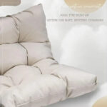 Patio Egg Chair with Stand & UV Resistant Cushions - Image 2