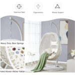 Indoor/Outdoor Egg Chair with Aluminum Frame - Image 4