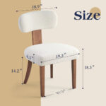 Comfortable Dining Chairs with Adjustable Height - Image 7